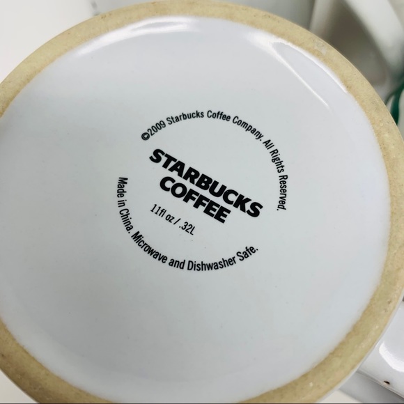 Starbucks Siren Logo Coffee Tea Mug Assortment, Set of 4 - Picture 7 of 7